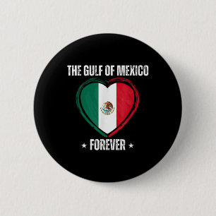 Trump Gulf Of Mexico Forever Liberal Anti Trump 6 Cm Round Badge