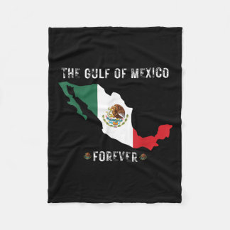 Trump Gulf Of Mexico Forever President Trump Gulf Fleece Blanket