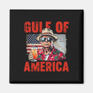 Trump Gulf Of Usa America Funny Gulf Of Mexico Usa Magnet