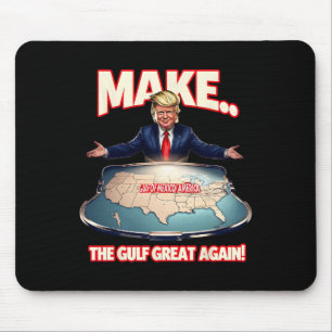 Trump Gulf Of Usa America Funny Gulf Of Mexico Usa Mouse Pad