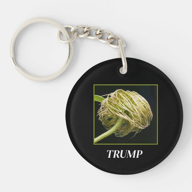 Trump Hair Key Ring (Front)