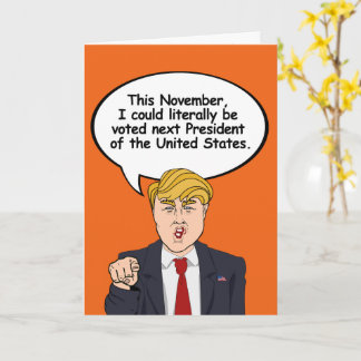 Trump Halloween Card - There are scarier things th