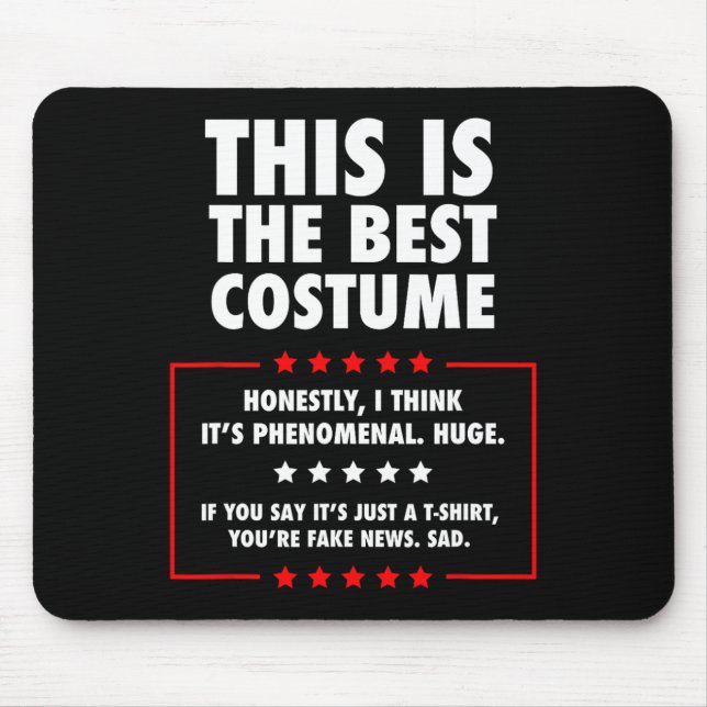 Trump Halloween Costume  Mouse Pad (Front)