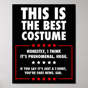 Trump Halloween Costume  Poster