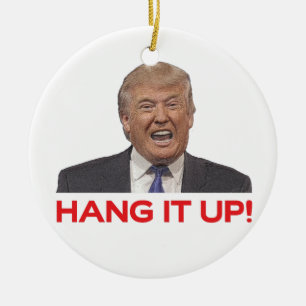 Trump, Hang it up! Ceramic Tree Decoration