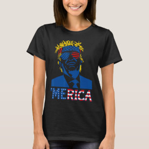 Trump Happy 4th Of July Trump American Flag Gifts T-Shirt