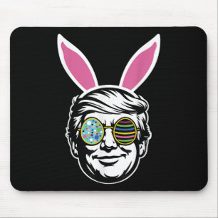 Trump Happy Easter Bunny Egg Hunt Spring Funny Hop Mouse Pad