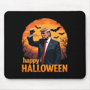 Trump Happy Halloween Trump Vance Usa Trump Hallow Mouse Pad