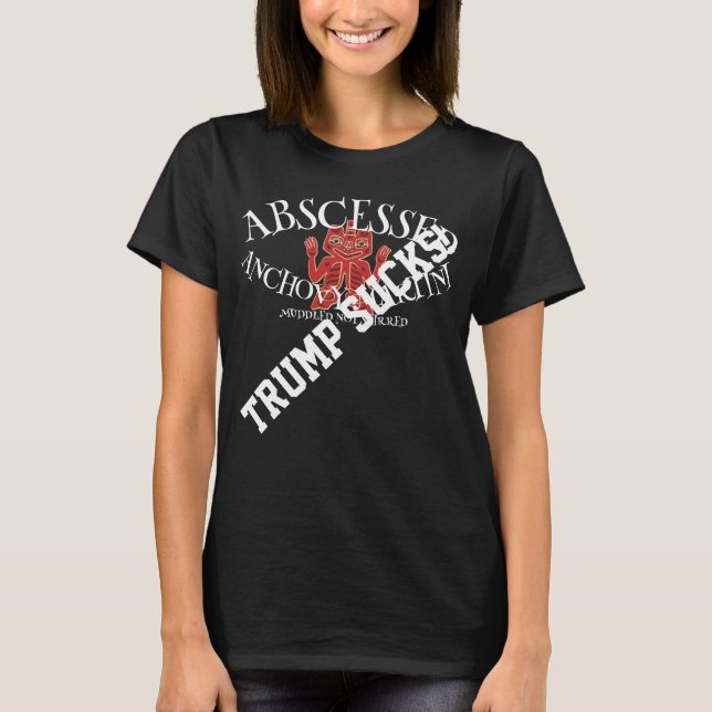Trump Happy Hour Bachelor Retirement TEE HG (Front)