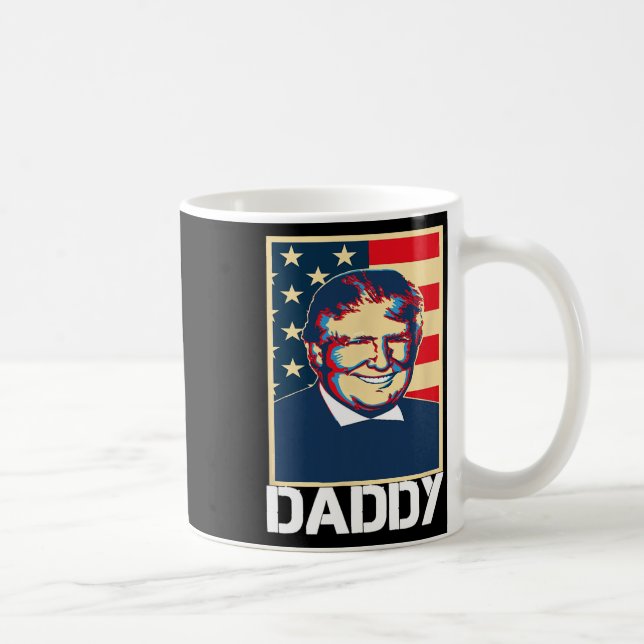 Trump Hawks Daddy  Coffee Mug (Right)