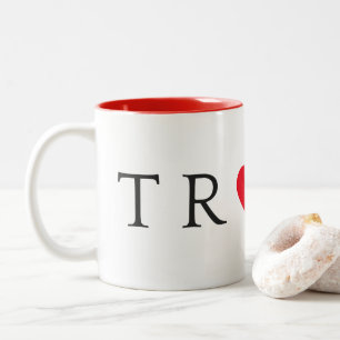 TRUMP heart mug