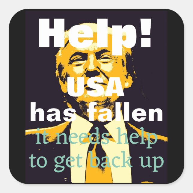 Trump/Help Sticker (Front)