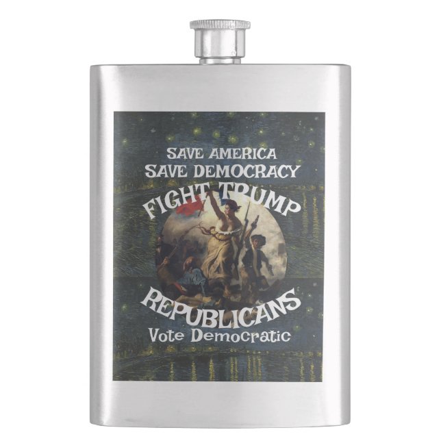 Trump Hip Flask (Front)