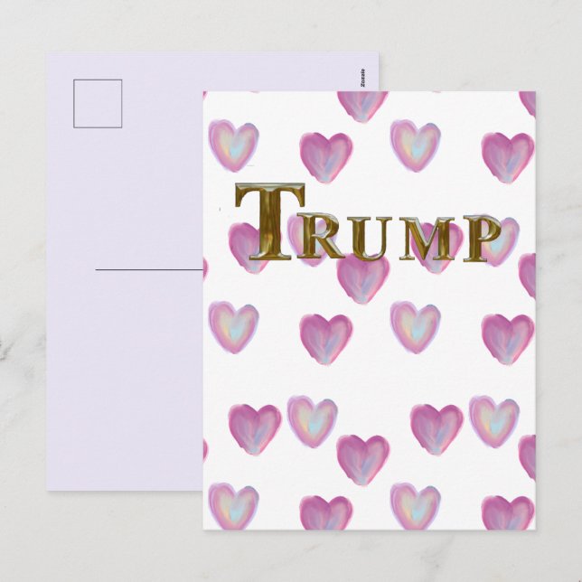 TRUMP HOLIDAY POSTCARD (Front/Back)