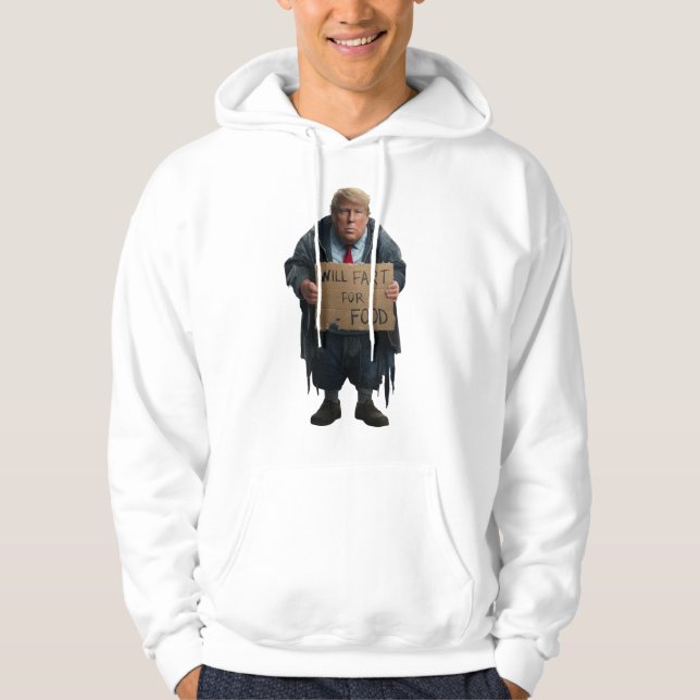 Trump Homeless Hoodie (Front)