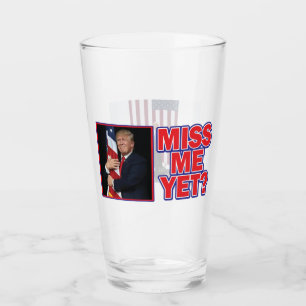 Trump Hugging the Flag Glass