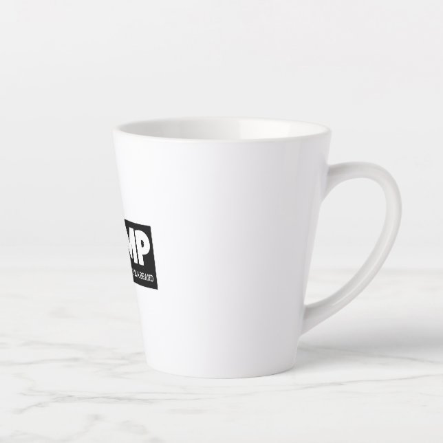  TRUMP- I’M NOT A POLITICAN, I’M A BRAND LATTE MUG (Right)