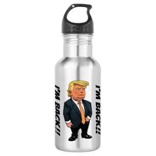 TRUMP I'M BACK!! 532 ML WATER BOTTLE