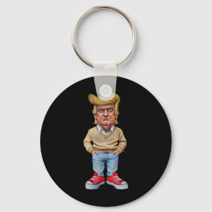 Trump I'm Just A Chill Guys Funny 2024 Chill Guy M Key Ring