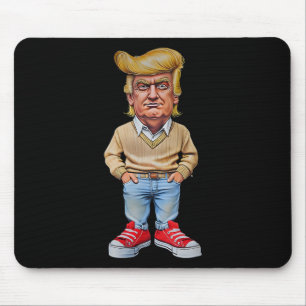 Trump I'm Just A Chill Guys Funny 2024 Chill Guy M Mouse Pad