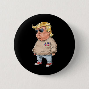 Trump I'm Just A Chill Guys Funny 2024 Meme 6 Cm Round Badge