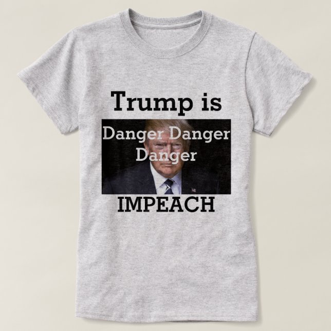 Trump Impeach T-Shirt (Design Front)