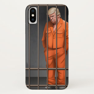 Trump in Jail Case-Mate Phone Case, Apple iPhone X Case-Mate iPhone Case