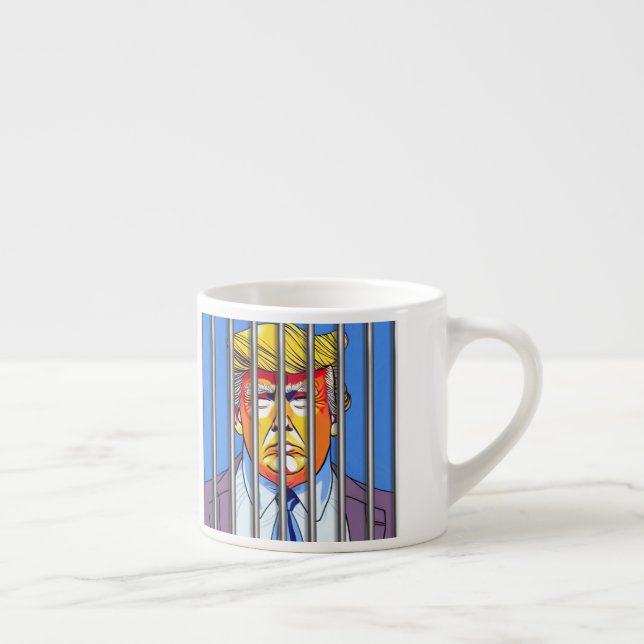 Trump in Jail  Espresso Mug  (Right)
