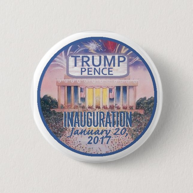 TRUMP Inauguration Button (Front)