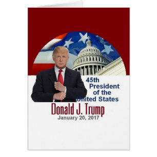 TRUMP Inauguration Card