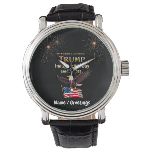Trump Inauguration Day 2025 President Cutomizable Watch