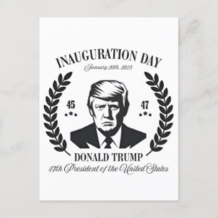 Trump Inauguration Day 2025 Proud Maga  Postcard