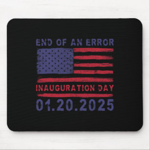 Trump Inauguration Day 2025 Shield - End Of An Err Mouse Pad
