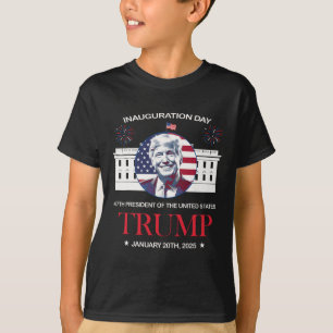 Trump Inauguration Day 2025 Trump 47 Trump Won Pre T-Shirt
