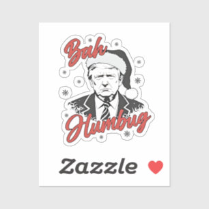 Trump Inauguration Day Christmas Santa bah humbug