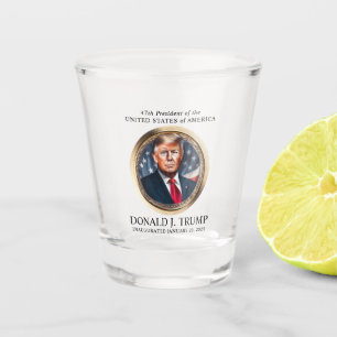 Trump Inauguration Day Commemorative Shot Glass