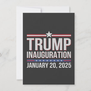 Trump inauguration Day January 2025 President  Invitation
