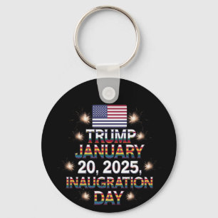Trump Inauguration Day January 20, 2025  Key Ring