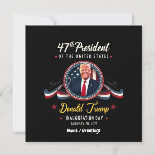 Trump Inauguration Jan 20th, 2025  Celebrations Invitation