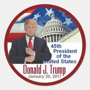 TRUMP Inauguration Sticker