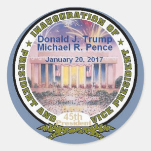 TRUMP Inauguration Sticker