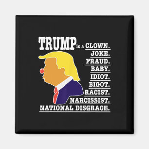 Trump Is A Clown  Magnet
