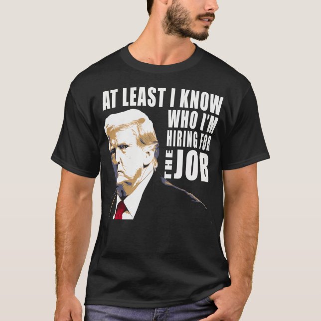Trump Is My Candidate T Shirt (Front)