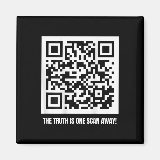 Trump Is Your President - Qr Trump Code  Magnet (Front)