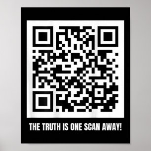 Trump Is Your President - Qr Trump Code Poster
