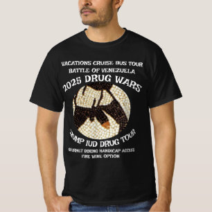TRUMP IUD CARIBEAN DRUG WAR TOUR 2026 T-Shirt