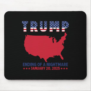 Trump January 20 2025 Usa Patriotic Inauguration D Mouse Pad