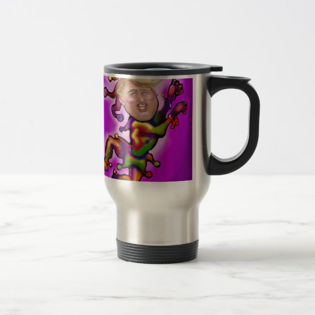 Trump Jester Travel Mug (Right)