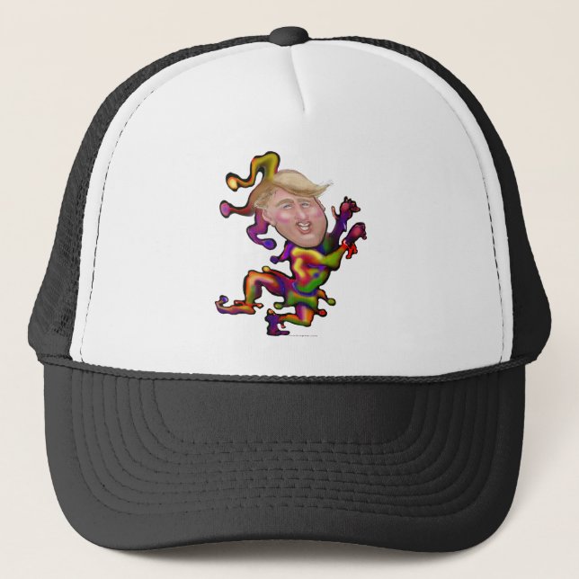 Trump Jester Trucker Hat (Front)
