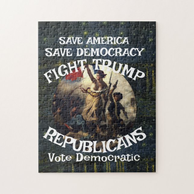 Trump Jigsaw Puzzle (Vertical)